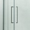 Box doccia 70x70 a due ante battenti e vetro anticalcare KT1000 kamalu - 4