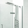 Box doccia 100x80 angolare due ante battenti KT1000 kamalu - 6