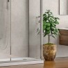 Box 3 lati 70x120x70 apertura scorrevole vetro trasparente K410NS kamalu - 3