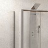 Box 3 lati 70x150x70 cm scorrevole vetro trasparente K410NS kamalu - 4