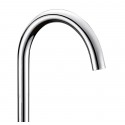 Miscelatore cucina canna girevole ottone cromato K-21650 kamalu - 3