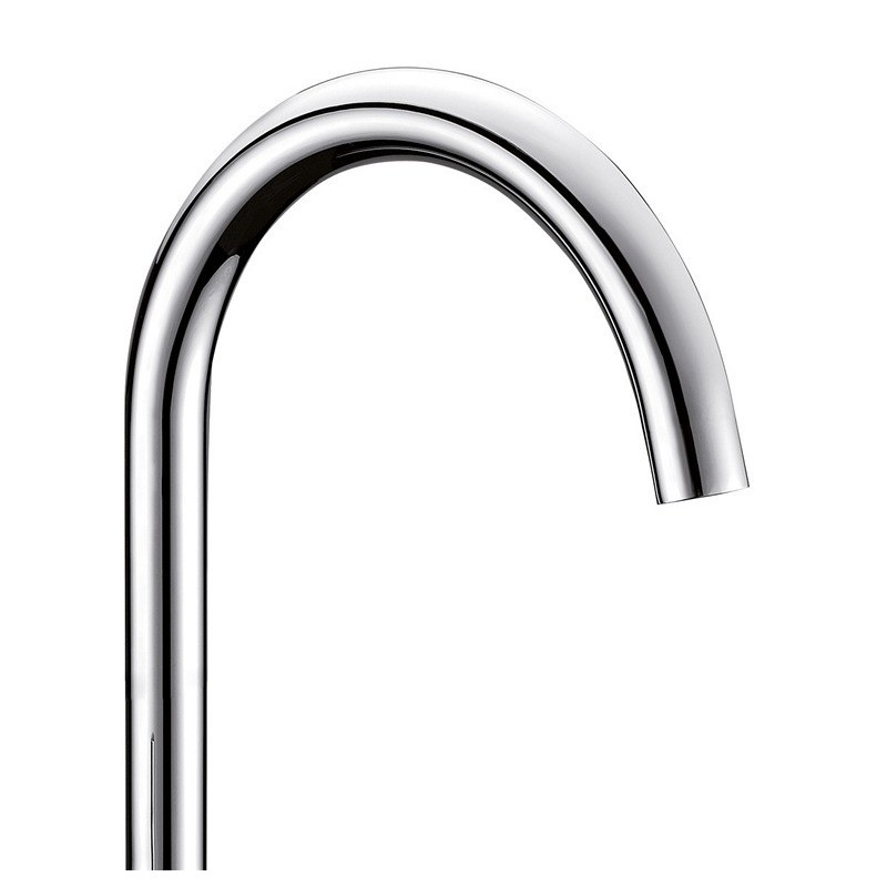 Miscelatore cucina canna girevole ottone cromato K-21650 kamalu - 3