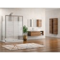 Bagno con box serigrafato altezza 180cm kamalu