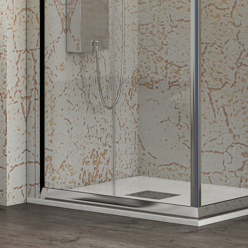 Box doccia angolo 80x80 scorrevole altezza 190 Kamalu-1000 kamalu - 5