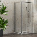 Box doccia angolo 80x80 scorrevole altezza 190 Kamalu-1000 kamalu - 7