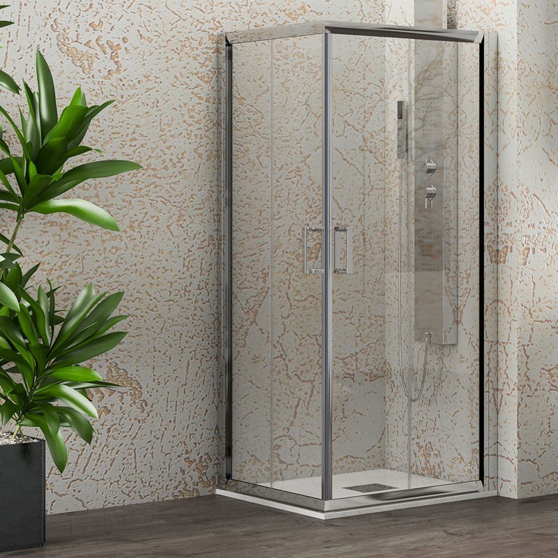Box doccia angolo 80x80 scorrevole altezza 190 Kamalu-1000 kamalu - 7