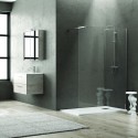 Doccia walkin 170cm Walk-in cristallo trasparente  KW1000 kamalu - 6