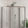 Box 3 lati 70x90x70 altezza 180 cristallo trasparente K410 kamalu - 3