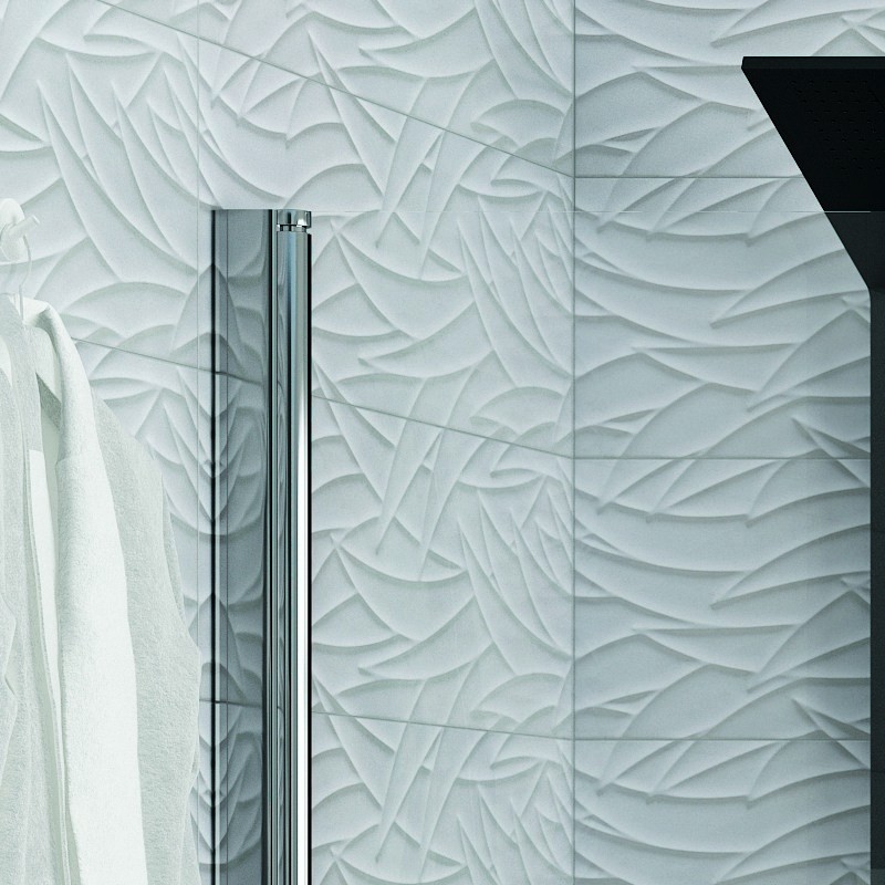 Box doccia 90x100 battente 90cm e fisso 100cm modello KS2800S kamalu - 4