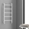 Termoarredo scalda salviette 1200x560mm colore bianco opaco KAM-D6012B kamalu - 1