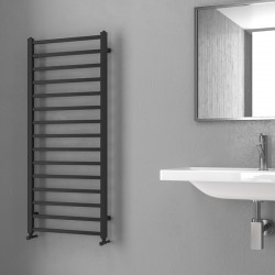 Termoarredo colore nero opaco 1000x500 mm modello Kam-378N kamalu - 1