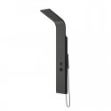 Pannello doccia idromassaggio colore nero opaco | Kaman-N7700 kamalu - 5
