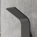 Pannello doccia idromassaggio colore nero opaco | Kaman-N7700 kamalu - 3