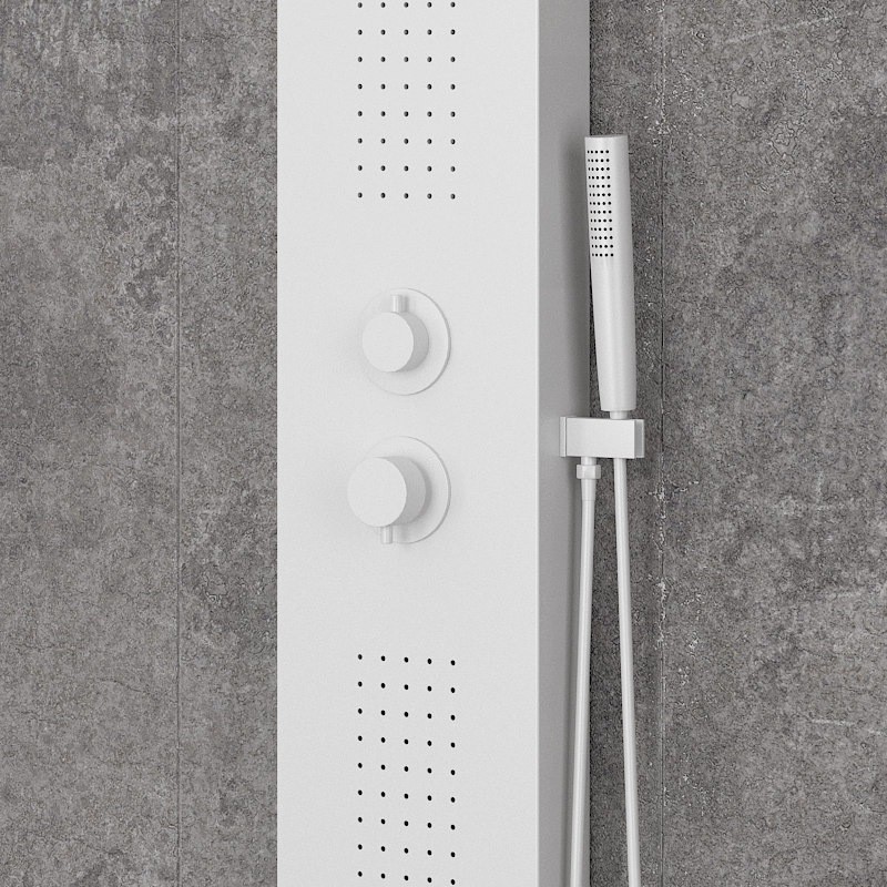 Pannello doccia idromassaggio colore bianco | Kaman-B7700 kamalu - 3