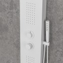 Pannello doccia idromassaggio colore bianco | Kaman-B7700 kamalu - 4