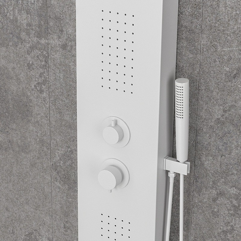 Pannello doccia idromassaggio colore bianco | Kaman-B7700 kamalu - 4