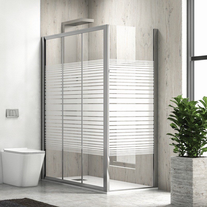 Box doccia 70x90 altezza 180h apertura scorrimento KP3000S kamalu - 1
