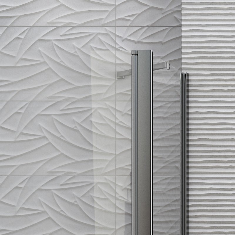 Box doccia 90x70 angolare apertura 70cm saloon KS2800-SSN kamalu - 4