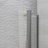 Box doccia 90x70 angolare apertura 70cm saloon KS2800-SSN kamalu - 4
