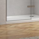 Porta doccia 130cm battente con laterale fisso KT4000 kamalu - 6