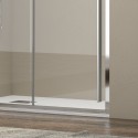 Porta doccia 120cm scorrevole vetro 8mm altezza 200h | KEL4000 kamalu - 4