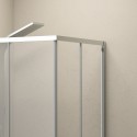 Box doccia 80x80 angolare doppio scorrevole vetro 8mm altezza 200h | KEL1000 kamalu - 4