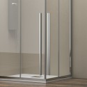 Box doccia 80x80 angolare doppio scorrevole vetro 8mm altezza 200h | KEL1000 kamalu - 5