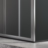 Cabina doccia 90x220 vetro satinato apertura scorrevole | KF6000S kamalu - 4