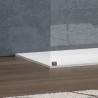 Box doccia walkin angolare 70x90cm vetro anticalcare 8mm KW4000 kamalu - 5