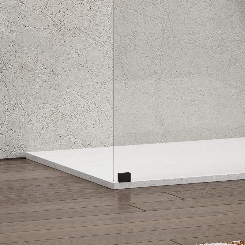 Doccia walk in 80x100 angolare con profilo nero | KW4000B kamalu - 4