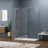 Doccia walk in 2 lati 70x110cm | KW2000 kamalu - 2