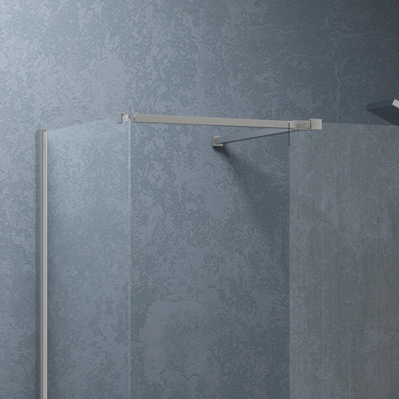 Doccia walk in 2 lati 70x120cm | KW2000 kamalu - 4