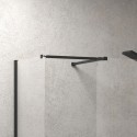 Box doccia walk in 80x80 angolare telaio nero | KW2000B kamalu - 5