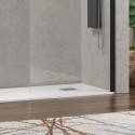 Box doccia walk in 80x80 angolare telaio nero | KW2000B kamalu - 4