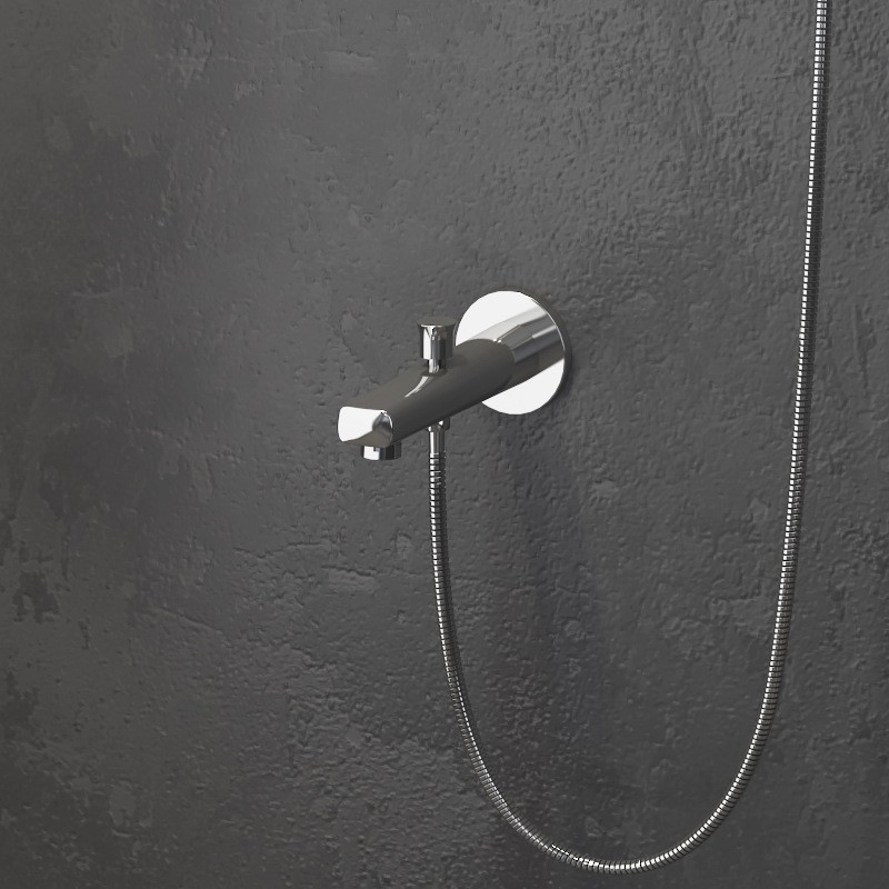 Set doccia a incasso con cascata, doccetta miscelatore e rubinetto | KAM-ARTE CASCATA kamalu - 6