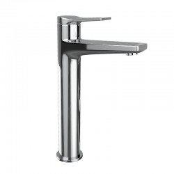 Miscelatore lavabo alto cromato lucido design moderno | KAM-KANDA CROMO kamalu - 1