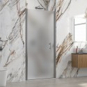 Porta doccia battente 80 cm vetro opaco altezza 200h | KS2800AI kamalu - 6