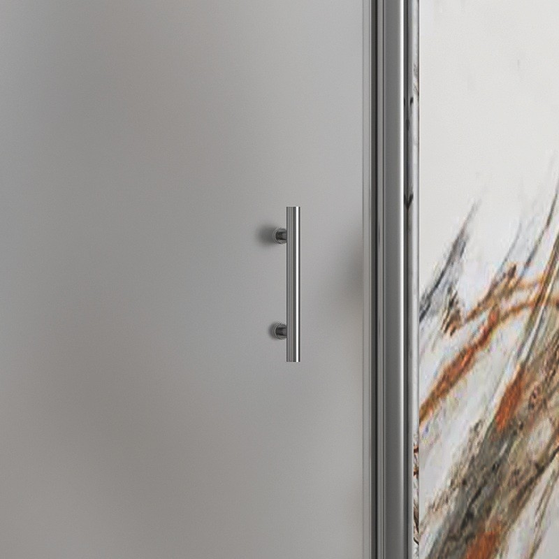 Porta doccia battente 95 cm vetro opaco altezza 200h | KS2800AI kamalu - 5