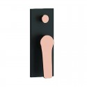 Set doccia a incasso colore nero e oro rosa | KAM-KANDA NERO-RG kamalu - 2