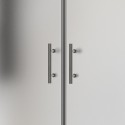 Porta doccia saloon 120 cm vetro opaco altezza 200h | KSAL2800AI kamalu - 6