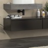 Composizione bagno con 2 mobiletti 80 cm e mensolone 80 cm | KAM-KK803 kamalu - 5