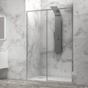 Porta doccia 120 cm scorrevole vetro 6 mm altezza 200h | KLA4000C kamalu - 1