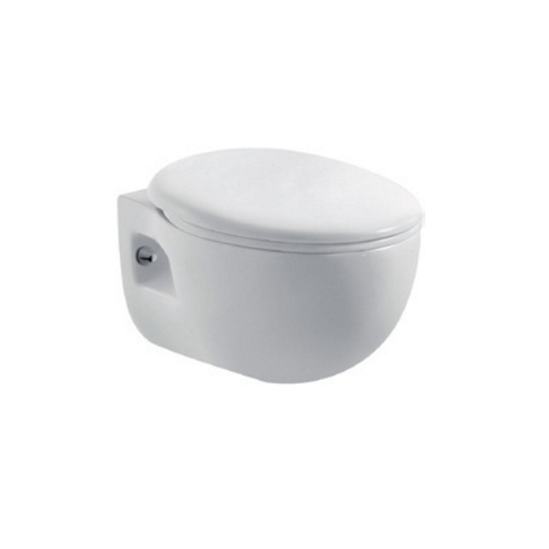 WC sospeso design moderno copriwater soft-close linea Elis