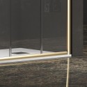 Box doccia 70x180 colore oro opaco doppio scorrevole | KE-6000G kamalu - 4