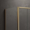 Box doccia 70x180 colore oro opaco doppio scorrevole | KE-6000G kamalu - 5