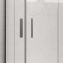 Box doccia 70x80 telaio argento opaco doppio scorrevole | KE-1000A kamalu - 6