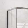 Box doccia 120x120 telaio argento opaco doppio scorrevole | KE-1000A kamalu - 5