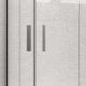 Box doccia 120x120 telaio argento opaco doppio scorrevole | KE-1000A kamalu - 6