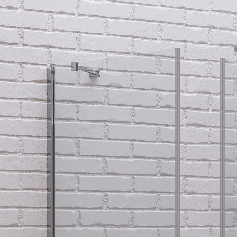 Box doccia 50x60 cm apertura soffietto 60 e lato fisso 50cm | KS7000 kamalu - 4