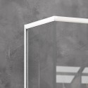 Box doccia bianco opaco 70x130 doppio scorrevole | KE-1000B kamalu - 4